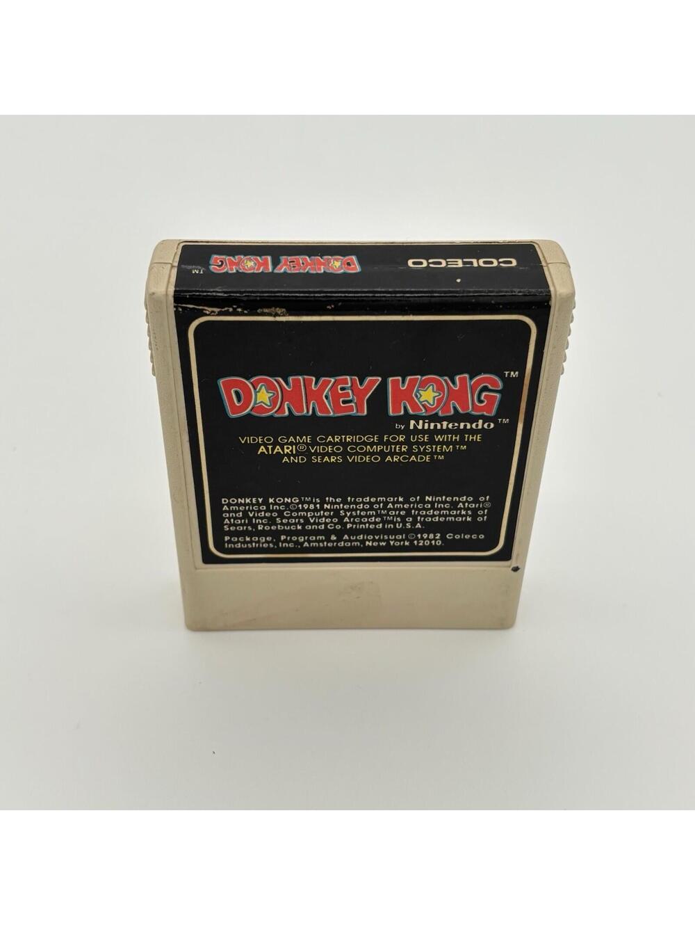 Atari 2600 Donkey Kong Coleco Cartridge Tested Working 1982